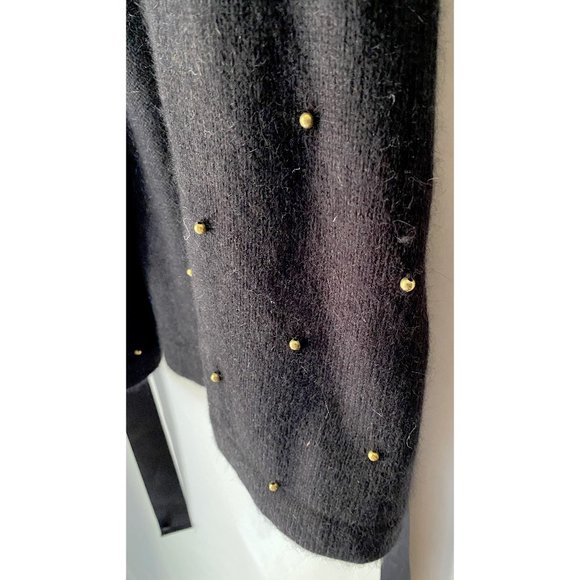 H&M Sleeveless Studded Cardigan with Self Tie - Picture 5 of 6